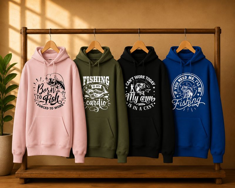 Hoodie met Vissers Teksten