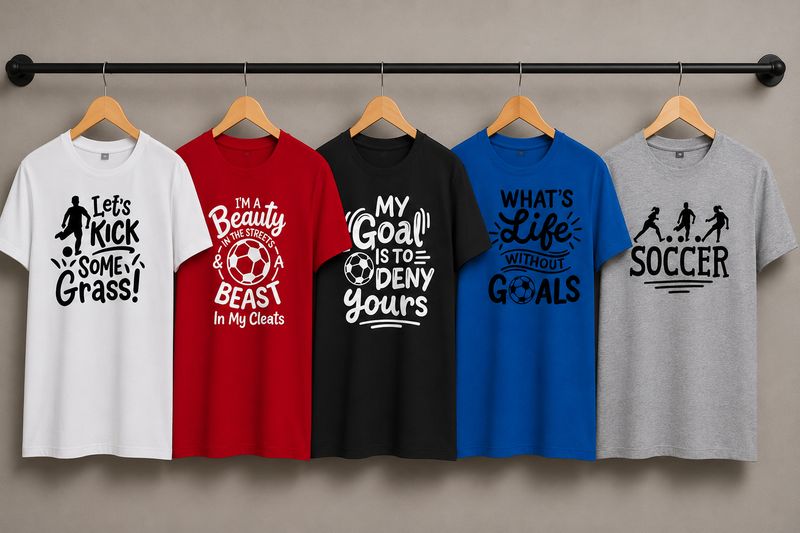 Tshirts met Voetbal Teksten