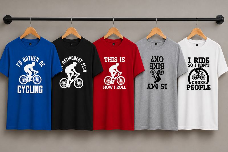 Tshirts met Wielrennen Teksten