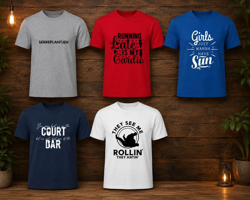 Tshirts met Tekst