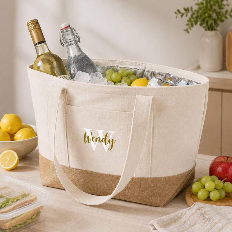 Koeltas Shopper met Naam