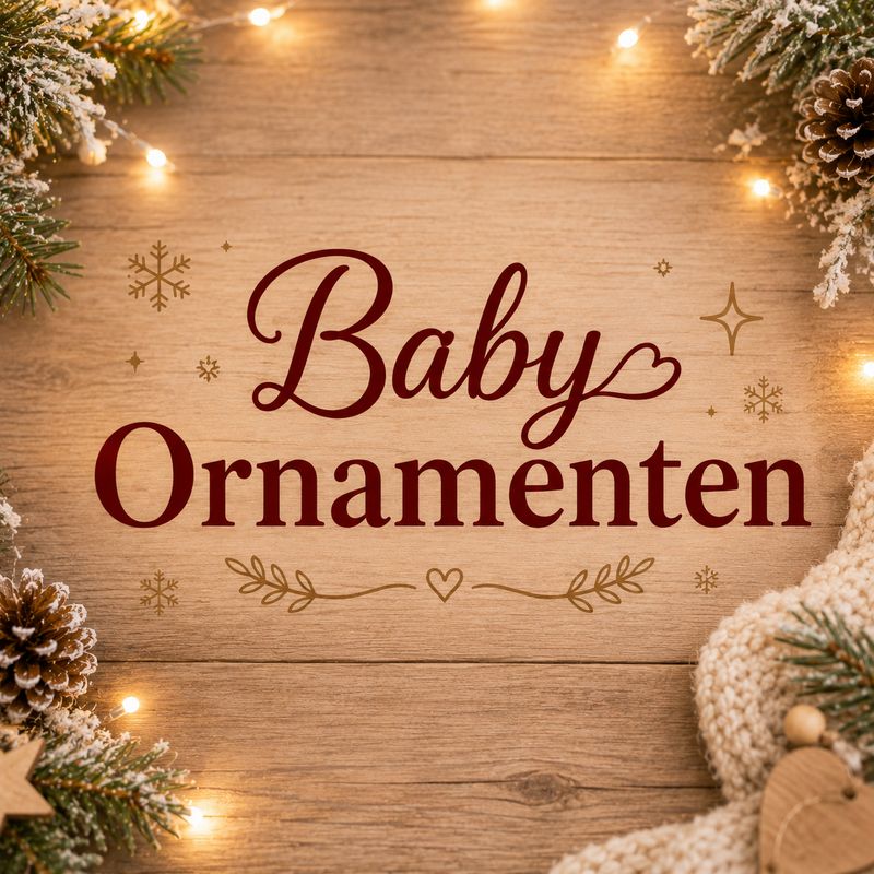 Baby Ornamenten