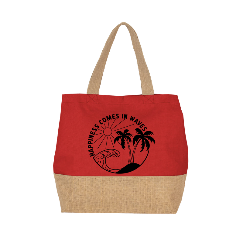 HAPPINESS COMES IN WAVES (verschillende kleuren) HAPPINESS COMES IN WAVES (verschillende kleuren)