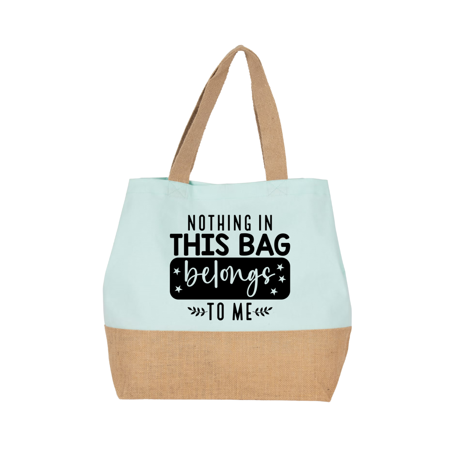 NOTHING IN THIS BAG BELONGS TO ME (verschillende kleuren) NOTHING IN THIS BAG BELONGS TO ME (verschillende kleuren)