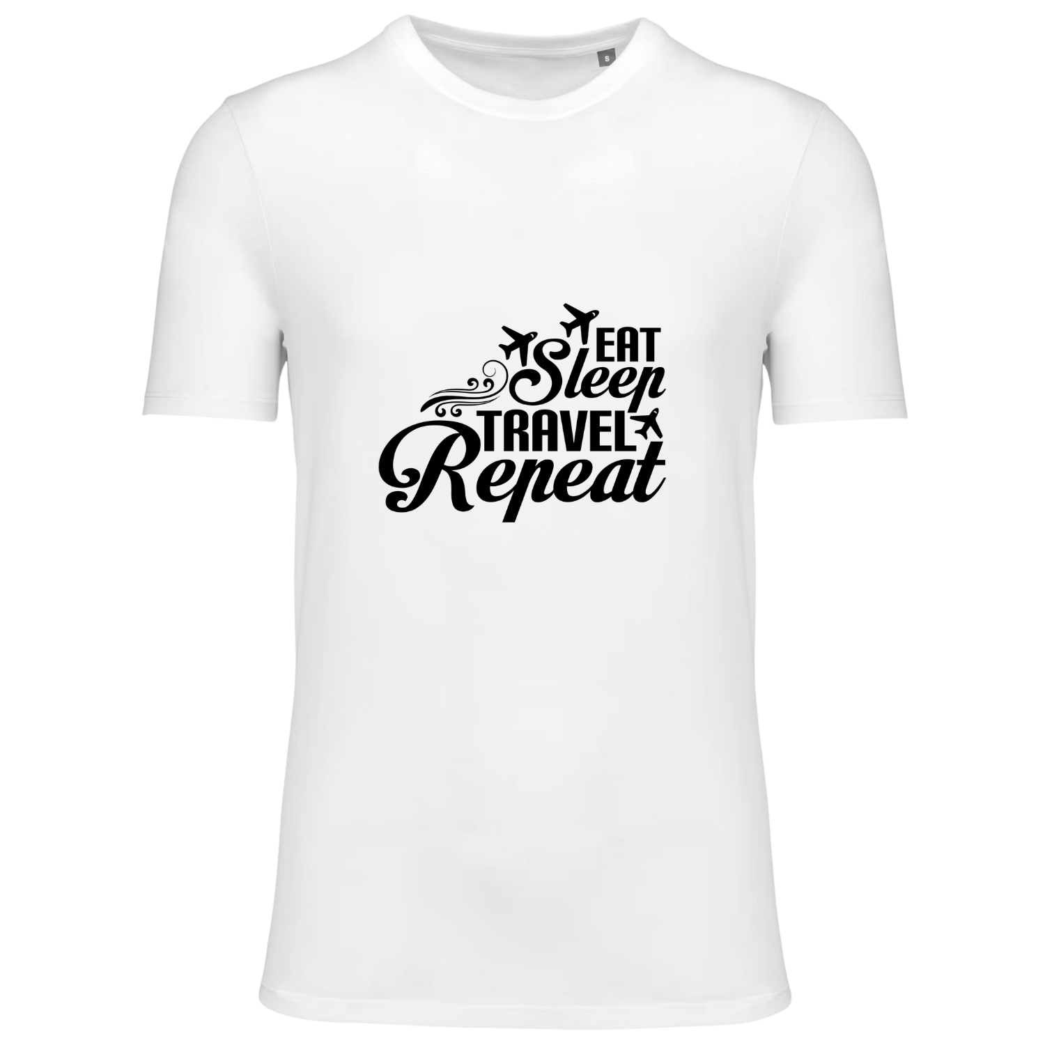 EAT, SLEEP, TRAVEL, REPEAT  (verschillende kleuren)