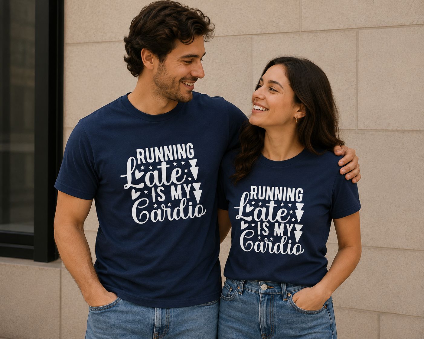 Running Late Is My Cardio T-Shirt - Grappige T-Shirt - Leuk Cadeau