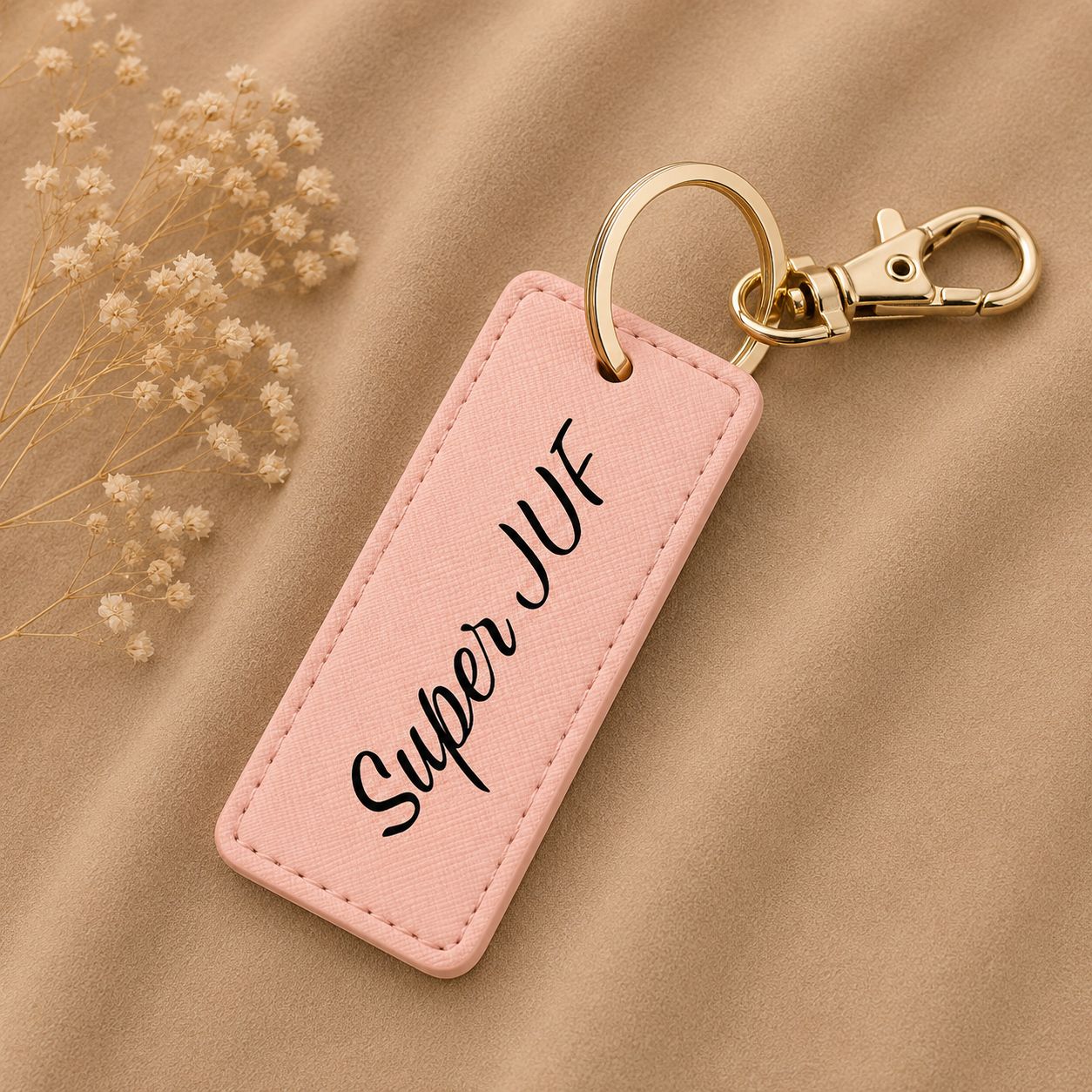 Super Juf Sleutelhanger – Origineel Bedank Cadeau voor Juf