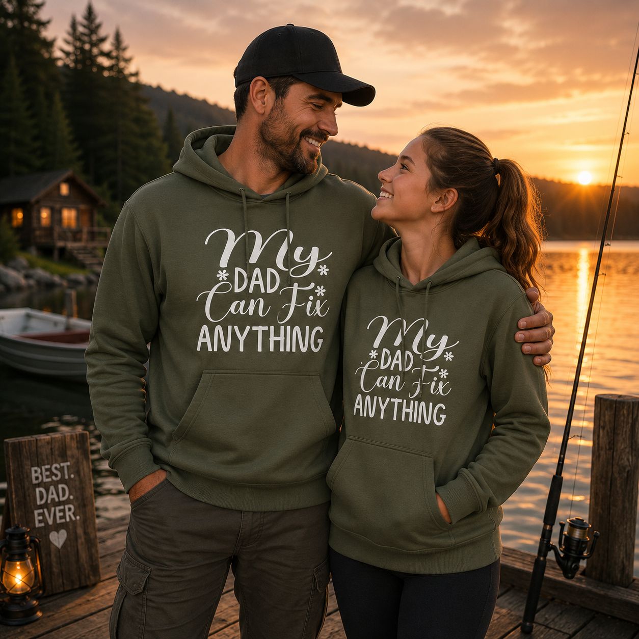 My Dad Can Fix Anything - Hoodie – Funny Vader Hoodie – Origineel Cadeau voor Papa