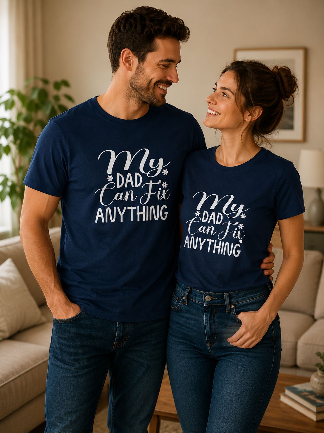 My Dad Can Fix Anything - T-Shirt – Grappig Cadeau voor Papa, Vaderdag &amp; Handige Vader