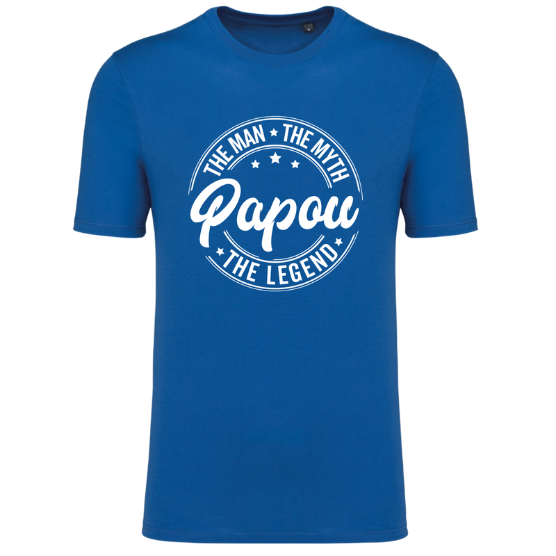 THE MAN, THE MYTH, THE LEGEND... PAPOU  (verschillende kleuren)