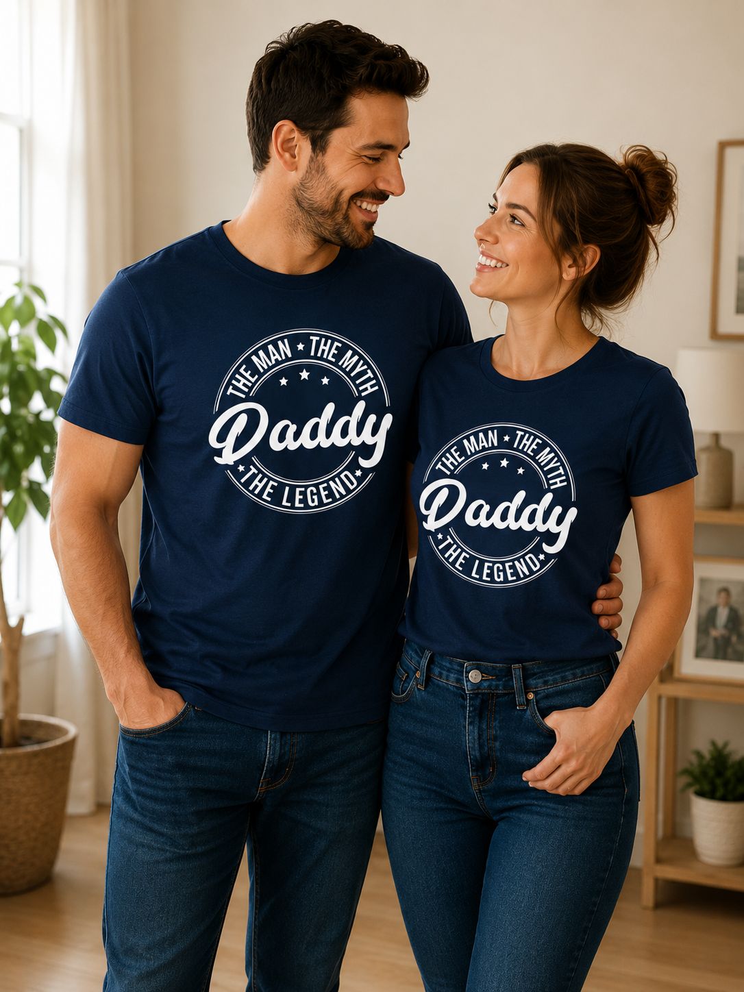 The Man The Myth The Legend Daddy T-Shirt – Origineel Cadeau voor Papa &amp; Vaderdag