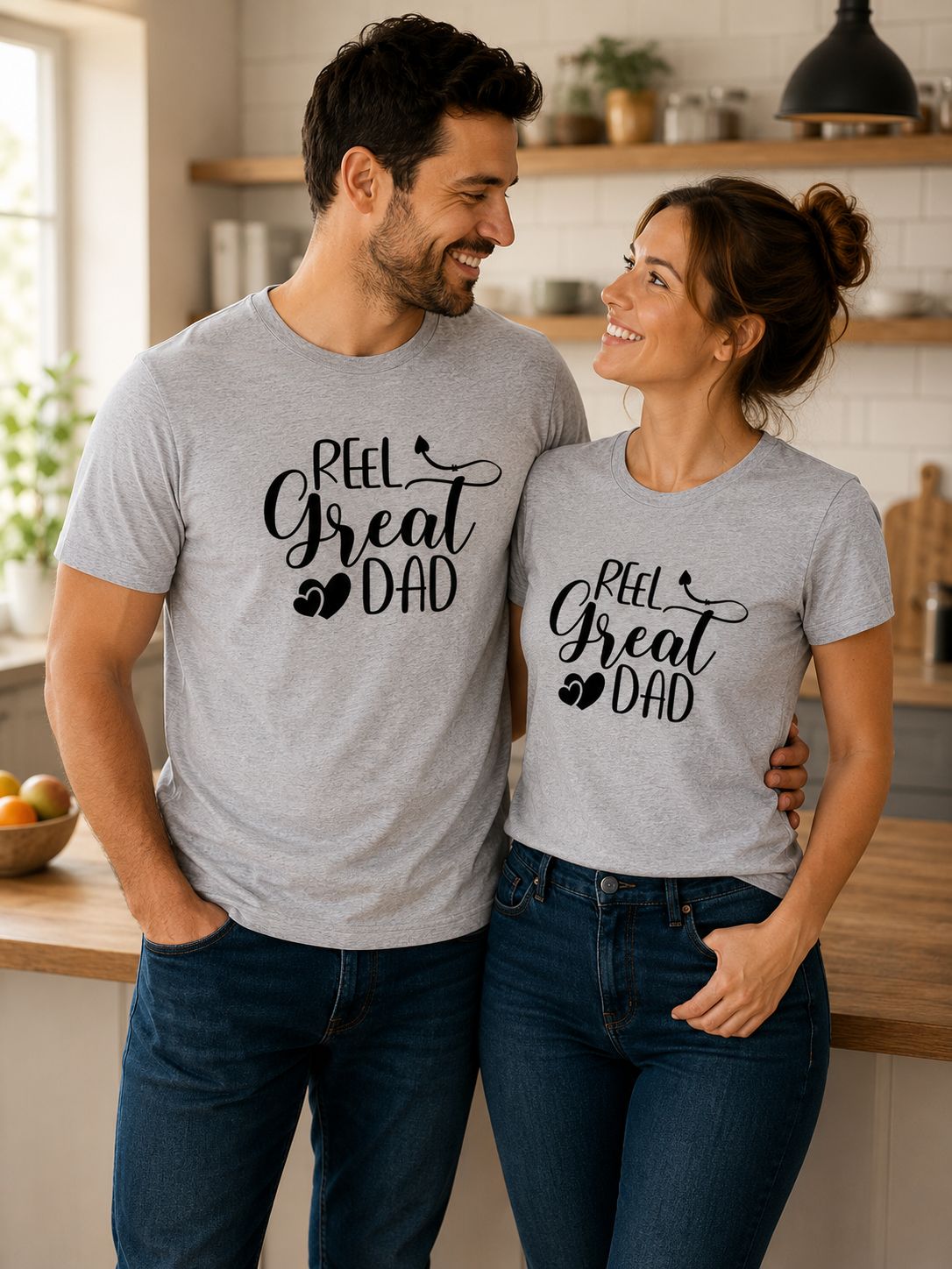 Reel Great Dad - T-Shirt – Grappig Vaderdag Cadeau voor Vissende Papa’s &amp; Stoere Dads