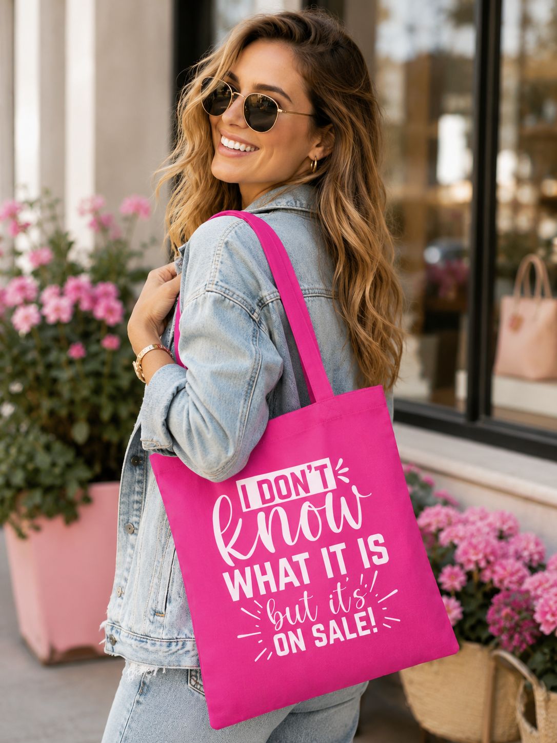 I Don’t Know What It Is But It’s On Sale - Tote Bag – Grappige Canvas Tas