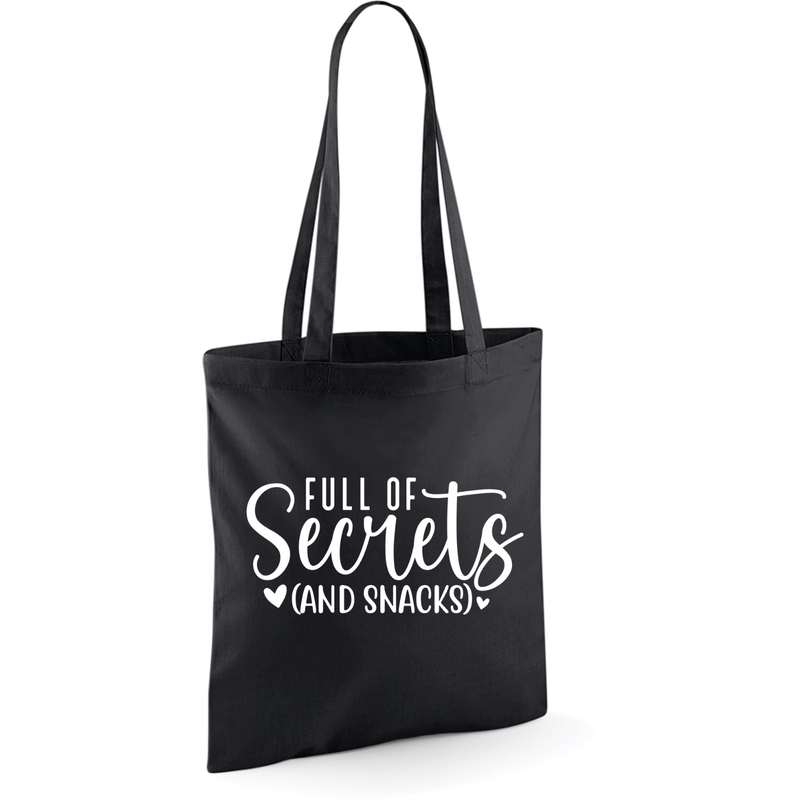 FULL OF SECRETS (AND SNACKS) (verschillende kleuren)