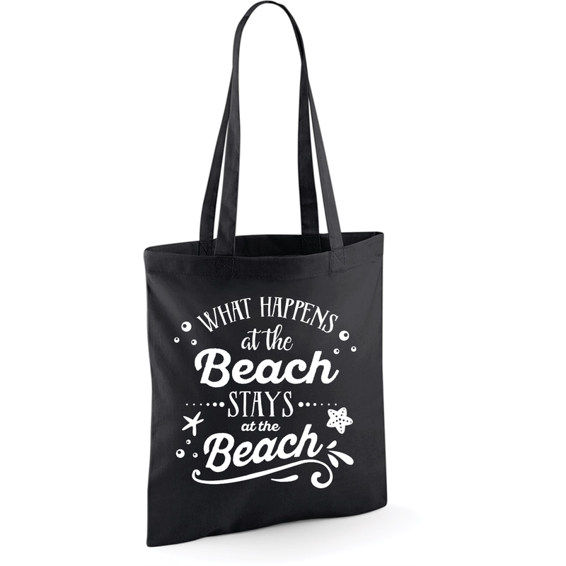WHAT HAPPENS AT THE BEACH, STAYS AT THE BEACH (verschillende kleuren)