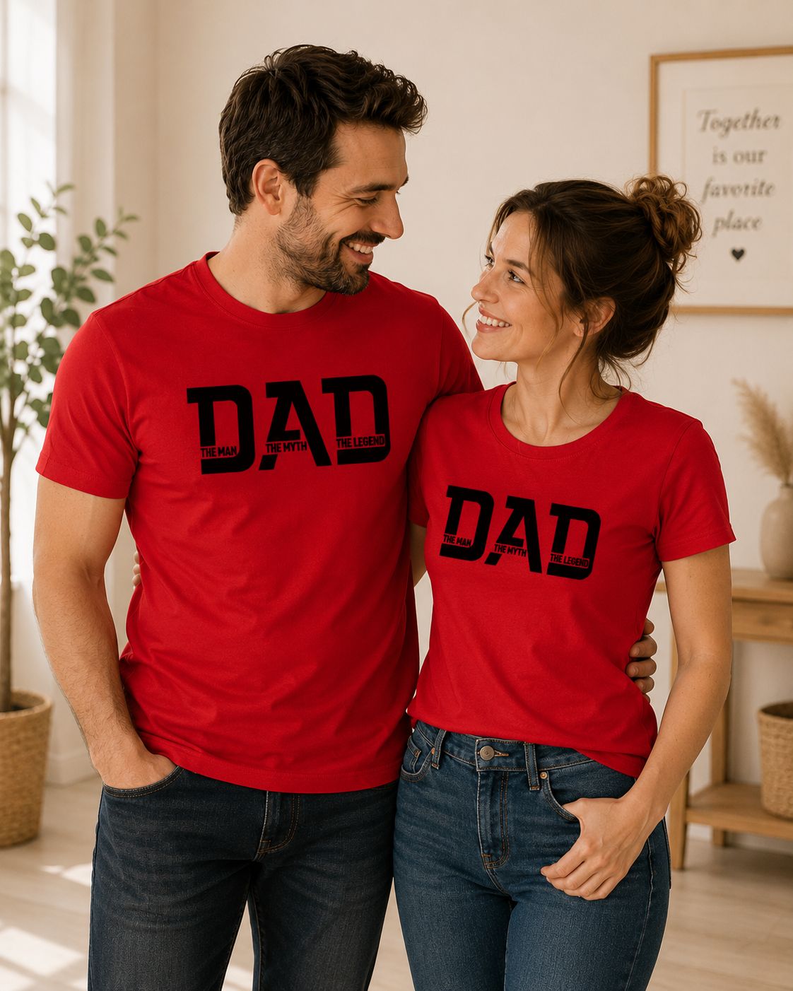Dad The Man The Myth The Legend - T-Shirt – Origineel Cadeau voor Papa, Vaderdag &amp; Verjaardag
