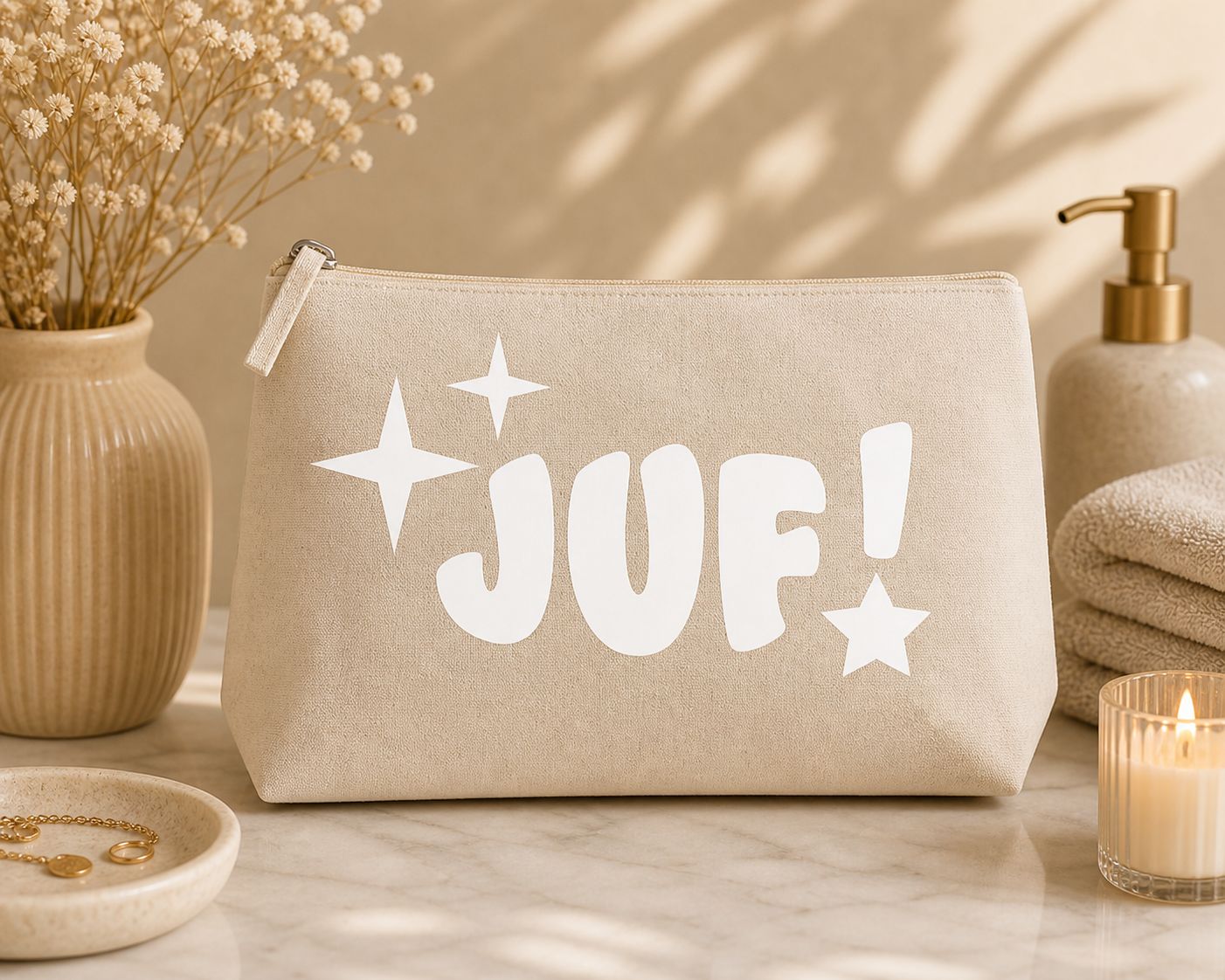 Juf - Toilettas – Cadeau Juf