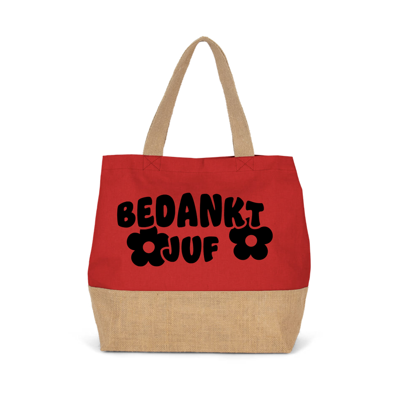 BEDANKT JUF (verschillende kleuren) BEDANKT JUF (verschillende kleuren)