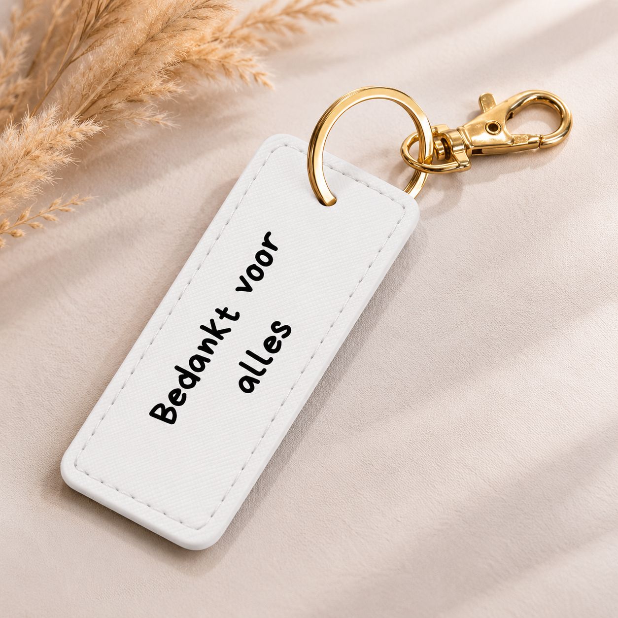 Sleutelhanger Bedankt voor Alles – Lief Bedank Cadeau met Betekenis