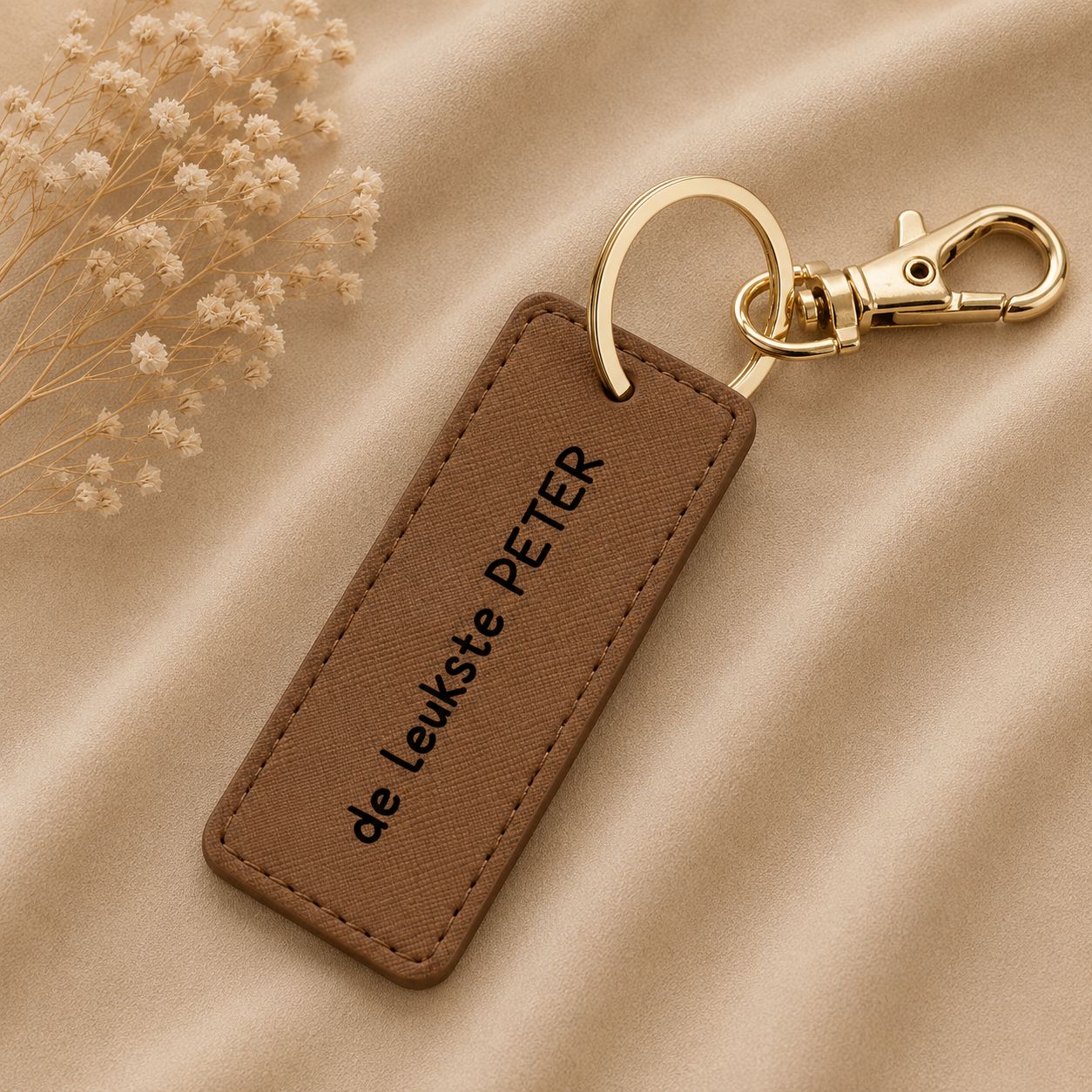 Sleutelhanger De Leukste Peter – Origineel Cadeau voor Peter