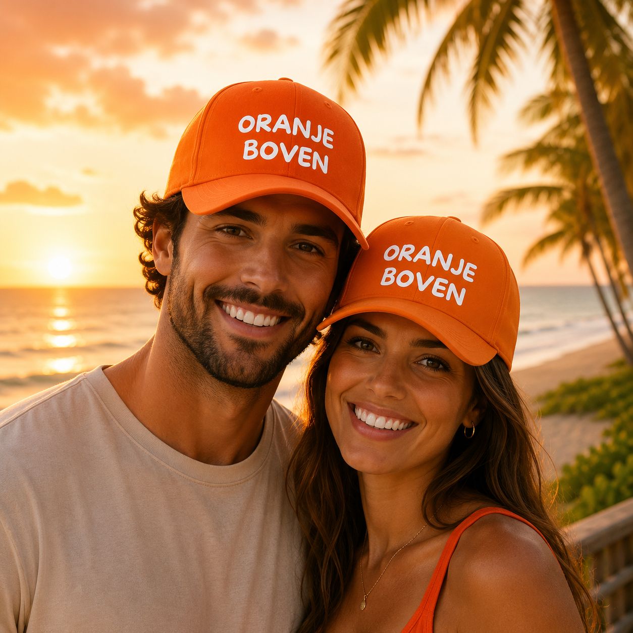 Pet “Oranje Boven” – Unisex Supporterspet voor EK, WK, Festival &amp; Koningsdag
