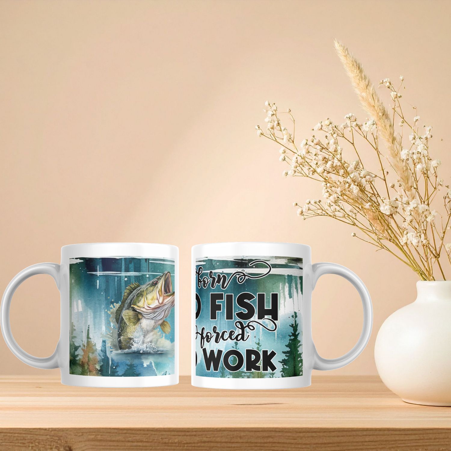 BORN TO FISH, FORCED TO WORK