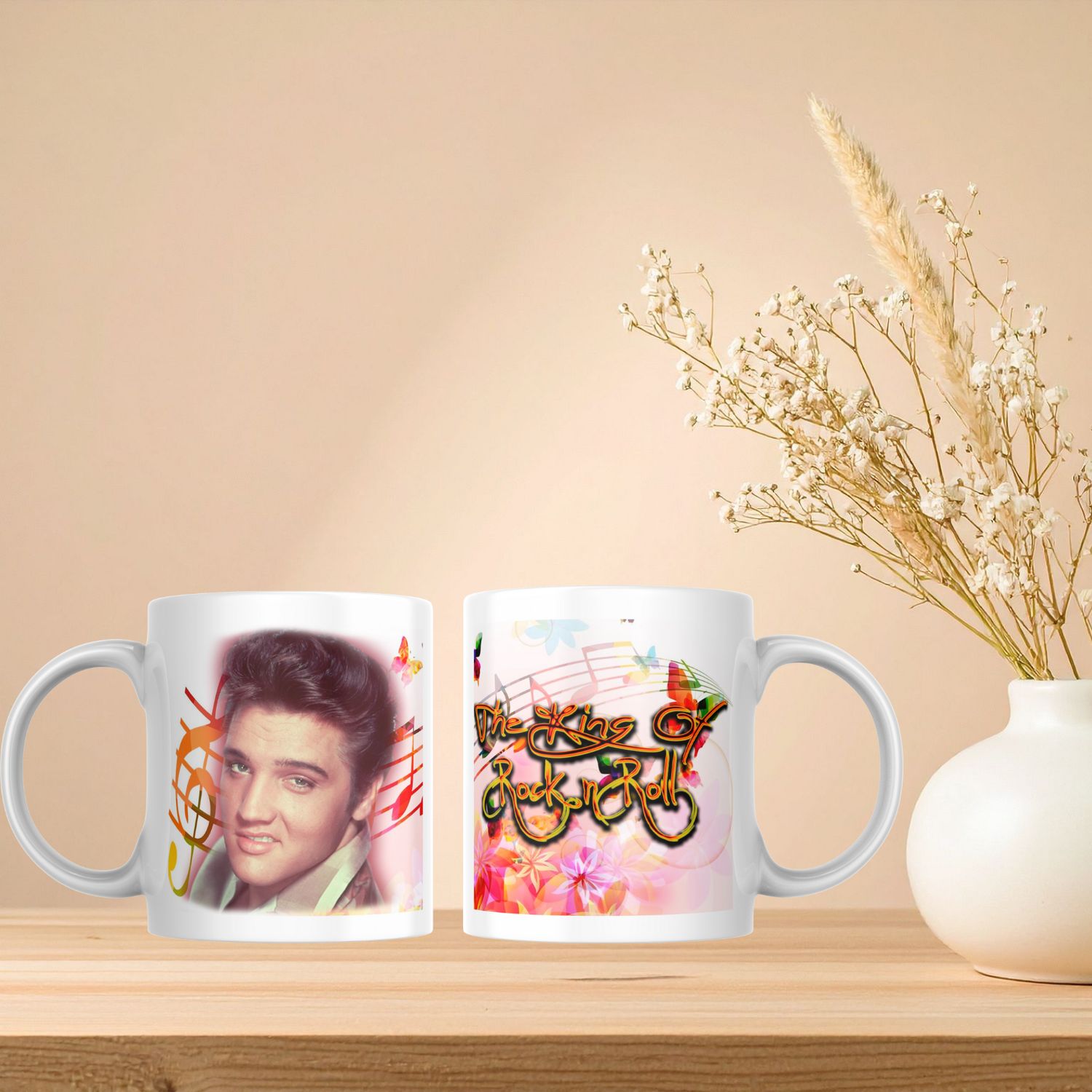 ELVIS PRESLEY, THE KING OF ROCK AN ROLL