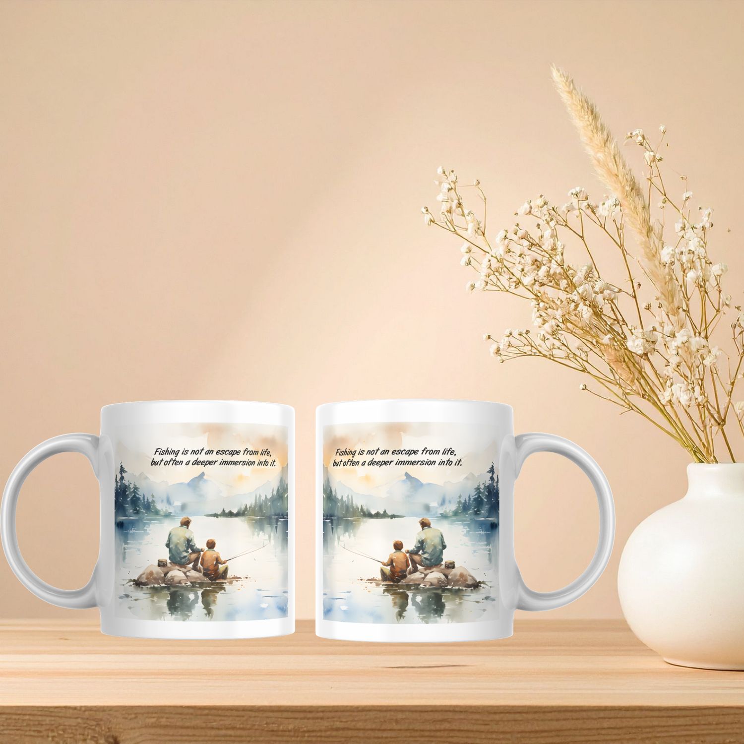 FISHING IS NOT AN ASCAPE FROM LIFE, BUT OFTEN DEEPER IMMERSION INTO IT FISHING IS NOT AN ASCAPE FROM LIFE, BUT OFTEN DEEPER IMMERSION INTO IT