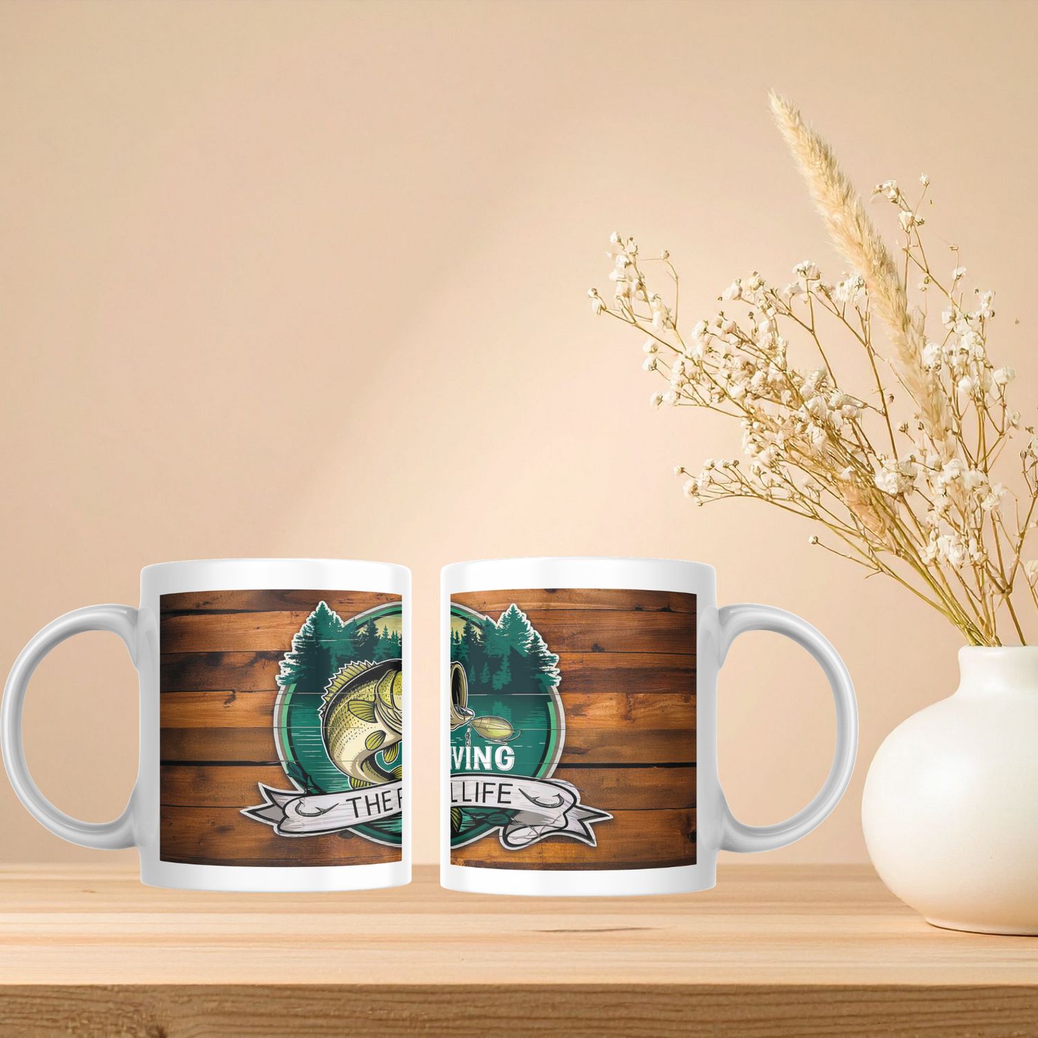 LIVING THE REEL LIFE (houten achtergrond) LIVING THE REEL LIFE (houten achtergrond)