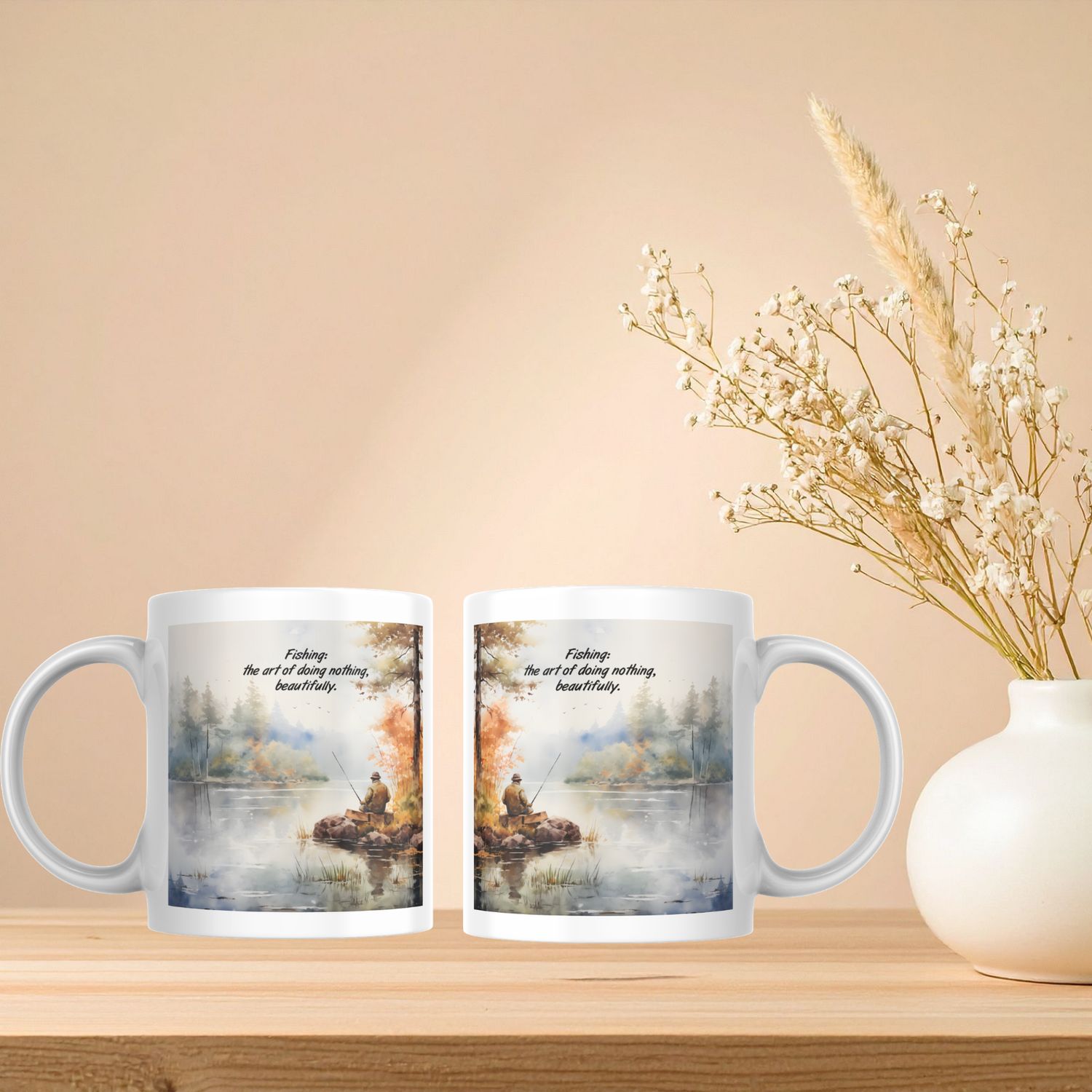 FISHING, THE ART OF DOING NOTHING, BEAUTIFULLY FISHING, THE ART OF DOING NOTHING, BEAUTIFULLY