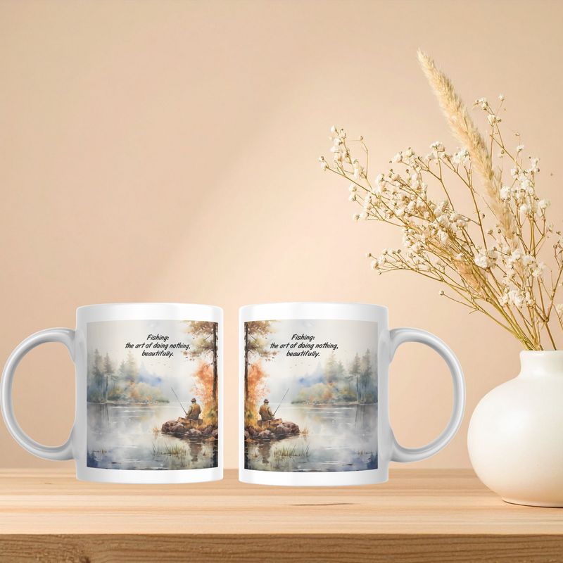 FISHING, THE ART OF DOING NOTHING, BEAUTIFULLY FISHING, THE ART OF DOING NOTHING, BEAUTIFULLY