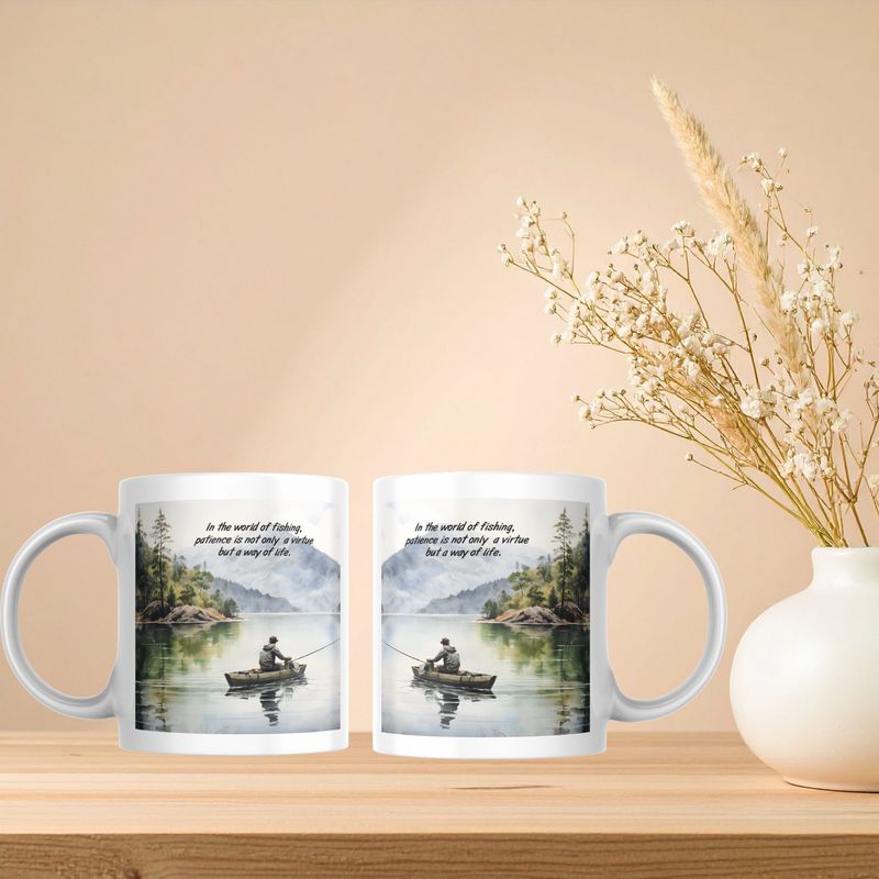 IN THE WOLD OF FISHING, PATIENCE IS NOT ONLY A VIRTUE BUT A WAY OF LIFE IN THE WOLD OF FISHING, PATIENCE IS NOT ONLY A VIRTUE BUT A WAY OF LIFE