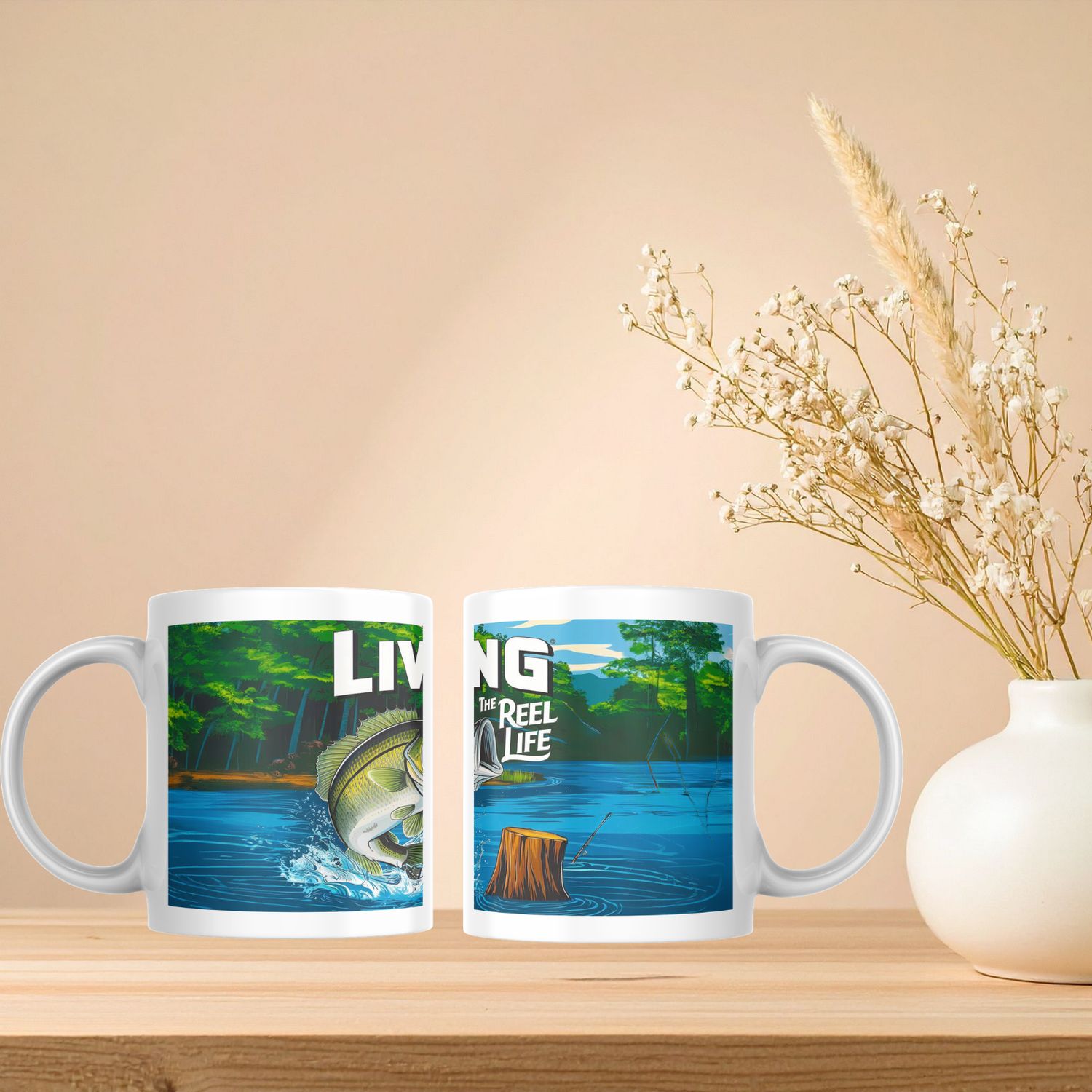 LIVING THE REEL LIFE (groene bomen) LIVING THE REEL LIFE (groene bomen)