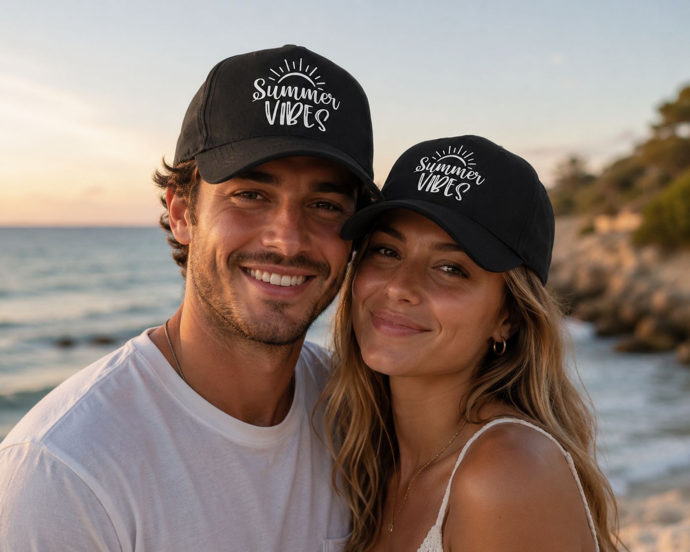 Summer Vibes Pet – Trendy Zomerpet – Unisex Cap Voor Strand, Vakantie &amp; Festivals