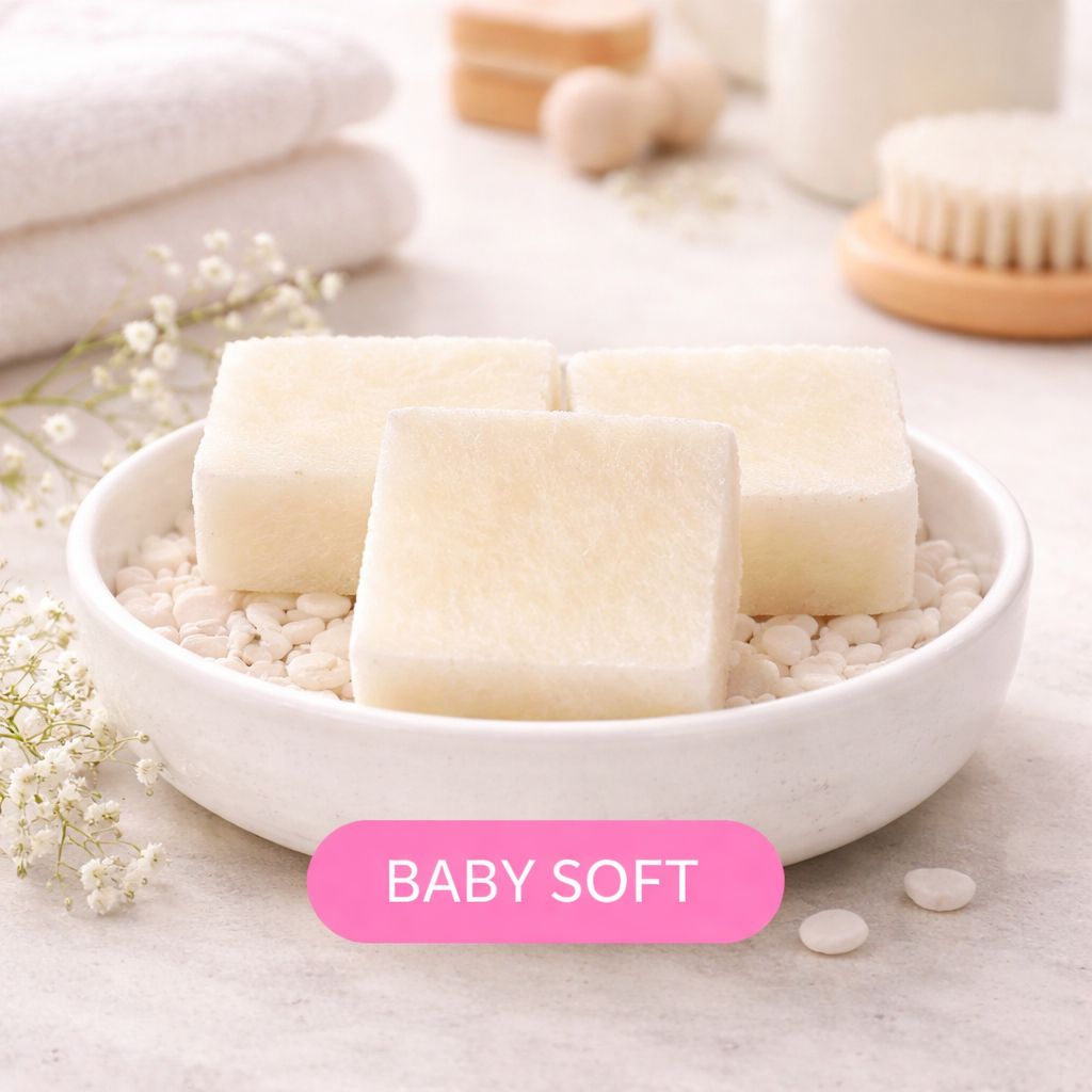 Amberblokjes Baby Soft (4 Stuks) – Zachte en Frisse Babygeur
