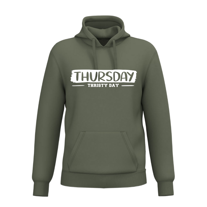 THURSDAY thristy day (verschillende kleuren)
