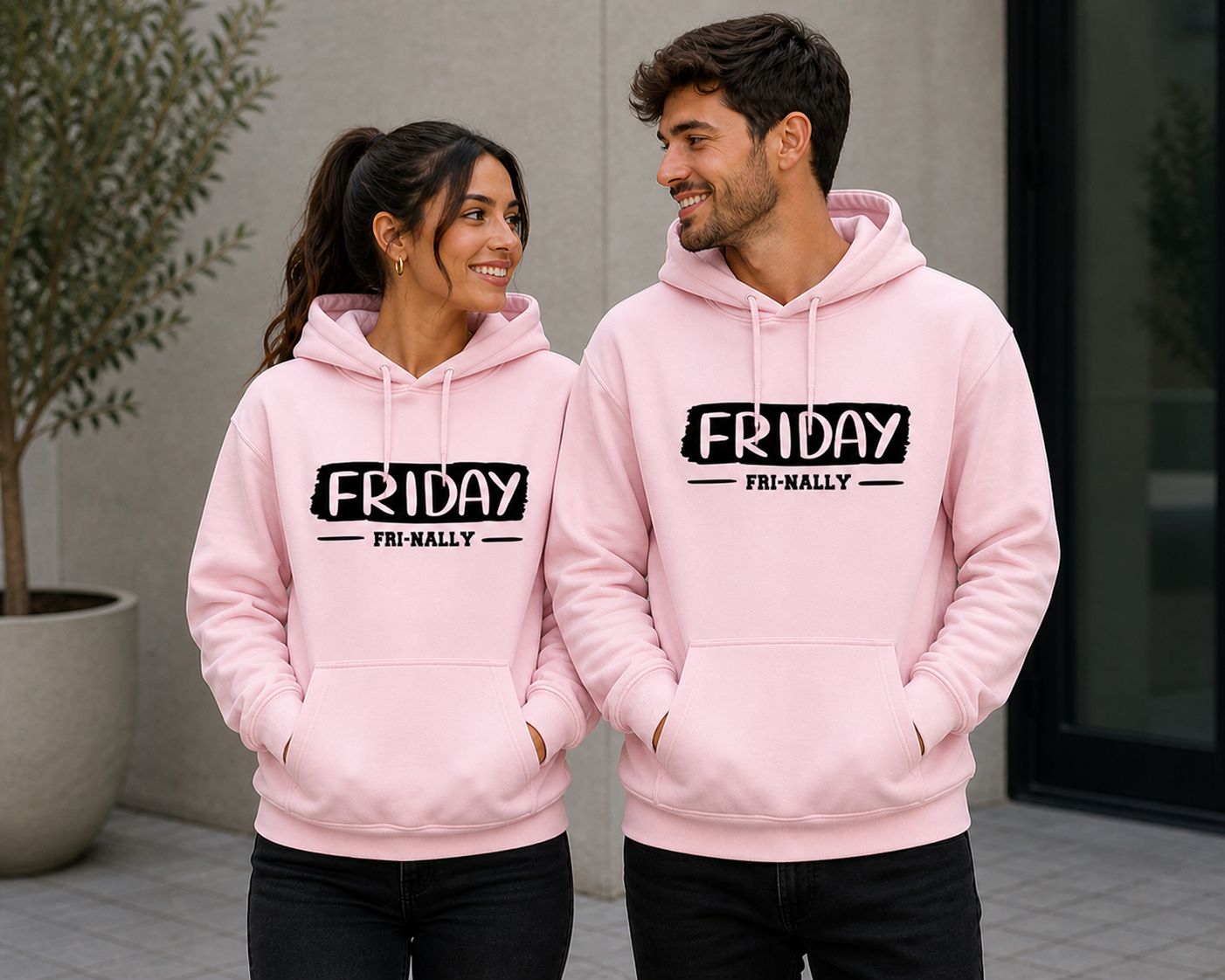 Funny Hoodie “Friday – Fri-Nally” – Grappige Hoodie voor Weekend Lovers &amp; Vrijdag Vibes