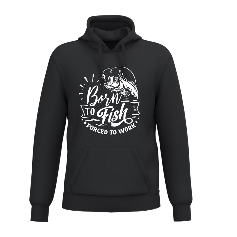 BORN TO FISH, FORCED TO WORK (verschillende kleuren)