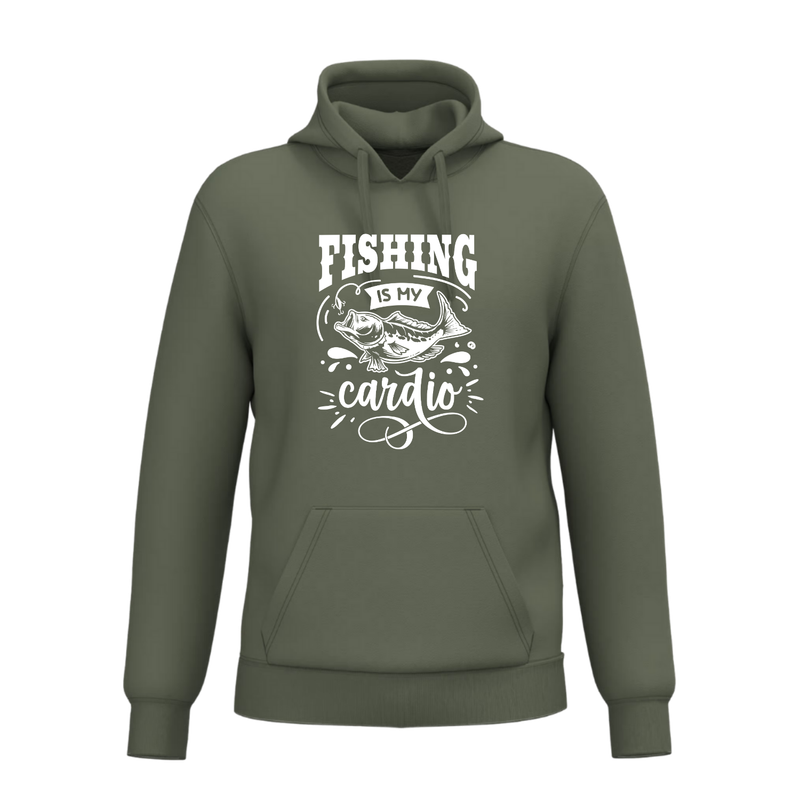 FISHING IS MY CARDIO (verschillende kleuren)