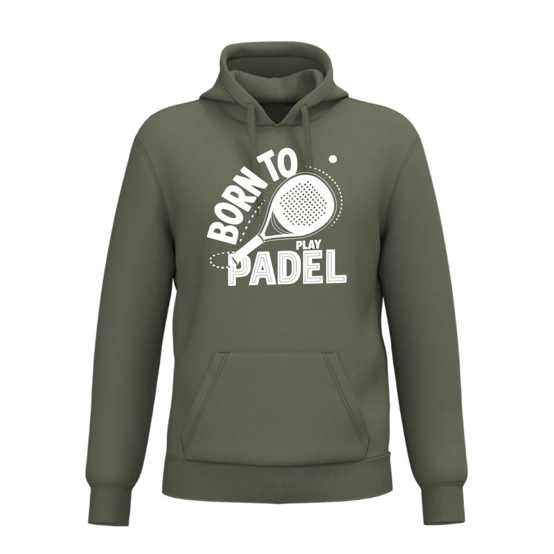 BORN TO PLAY PADEL(verschillende kleuren)