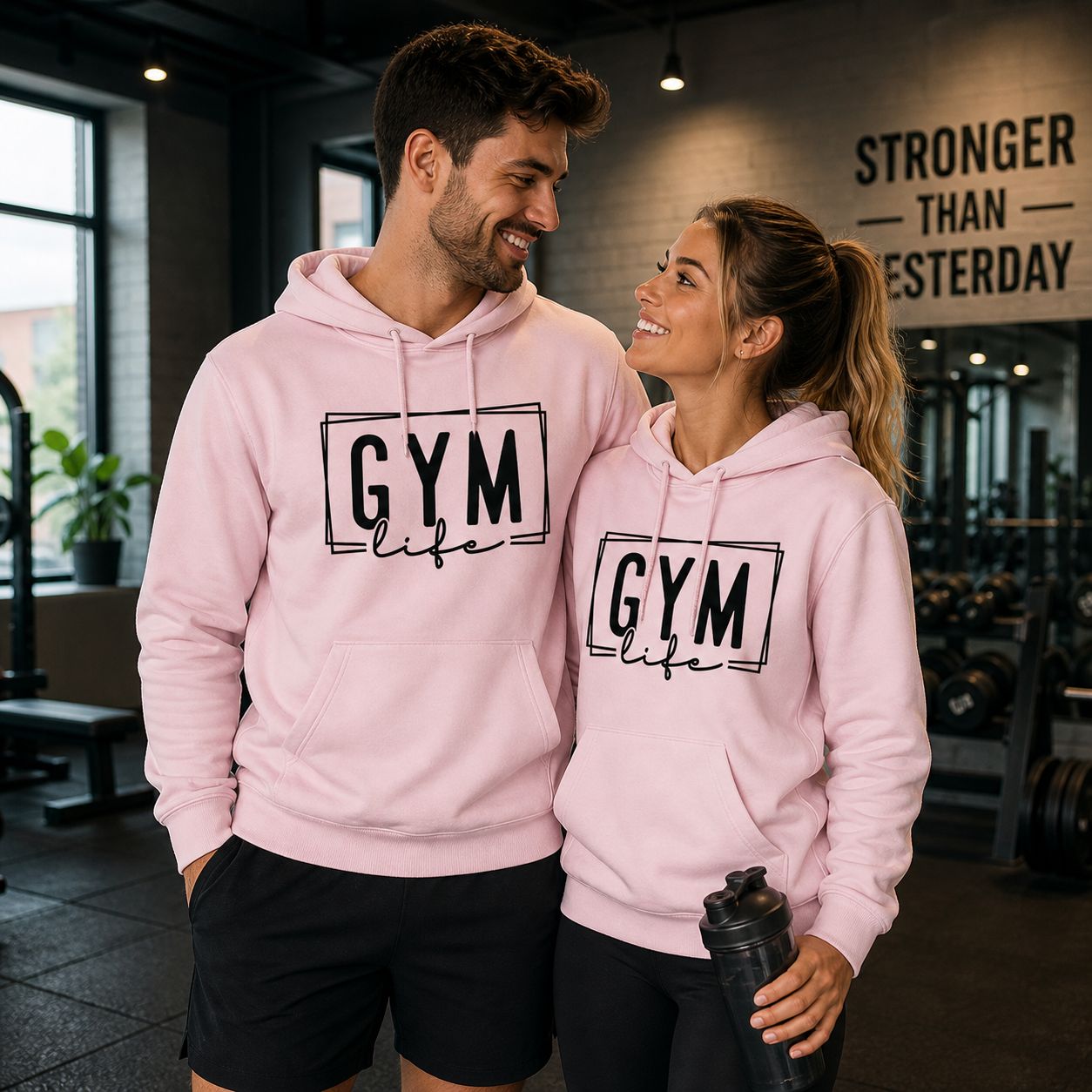 Gym Life Hoodie – Fitness Hoodie Unisex – Sport Hoodie voor Gym &amp; Fitness Liefhebbers