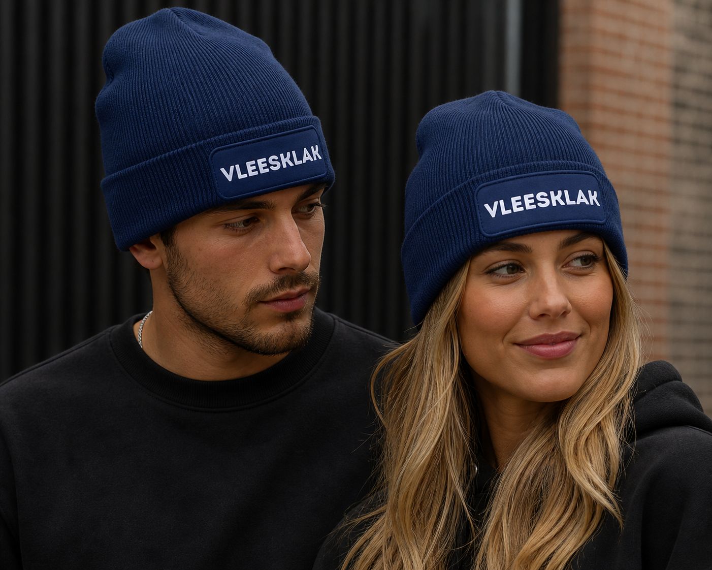 Wintermuts “Vleesklak” – Grappige Vlaamse Muts voor de Winter, Carnaval &amp; Après-Ski