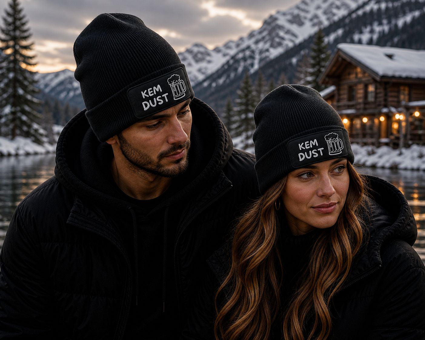 Wintermuts “Kem Dust” – Grappige Vlaamse Muts voor Winter, Carnaval &amp; Après-Ski Feestjes