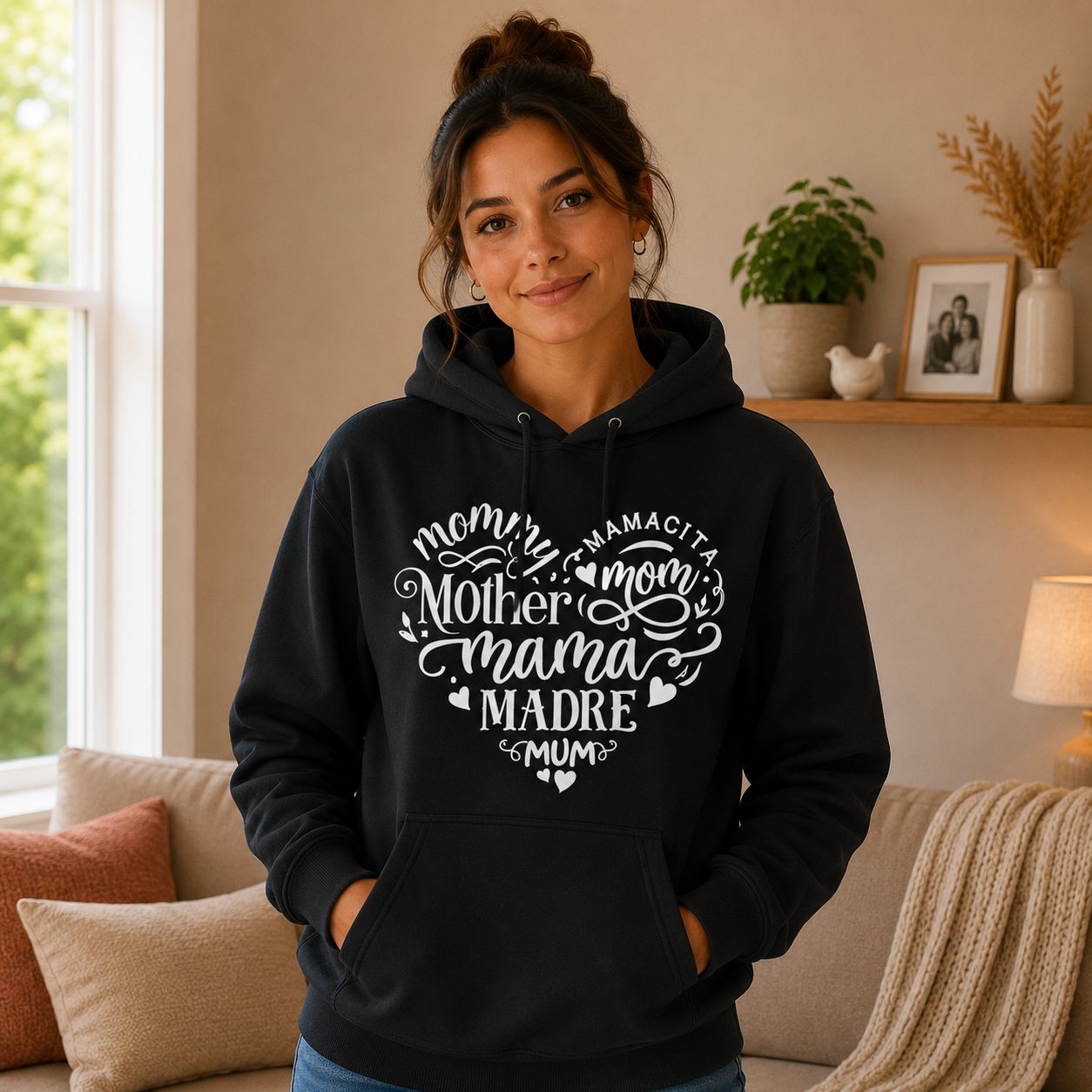 Mother Mama Madre Mom Hoodie - Trendy Mama Hoodie - Origineel Cadeau voor Mama