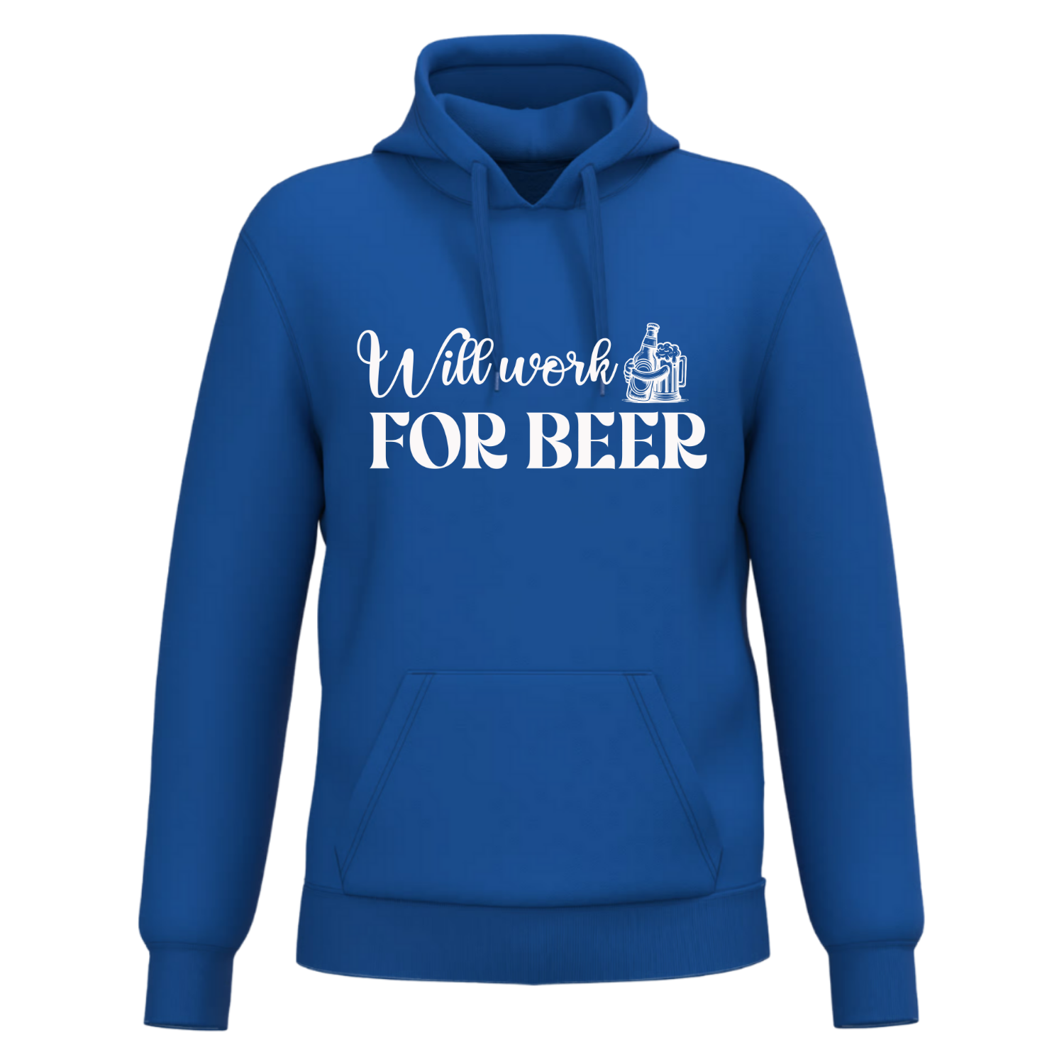 WILL WORK FOR BEER(verschillende kleuren)