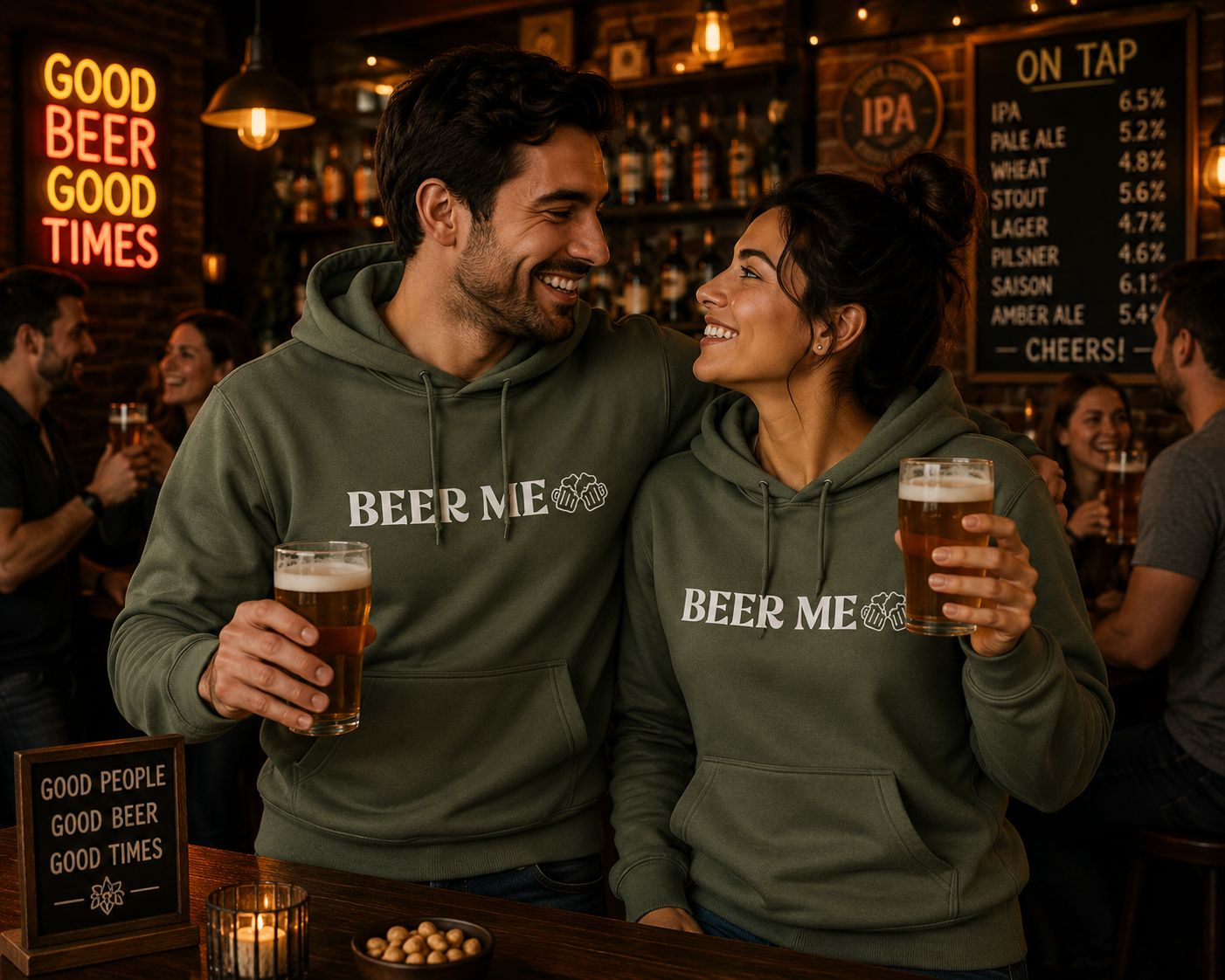 Beer Me Hoodie – Funny Bier Hoodie voor Bierliefhebbers