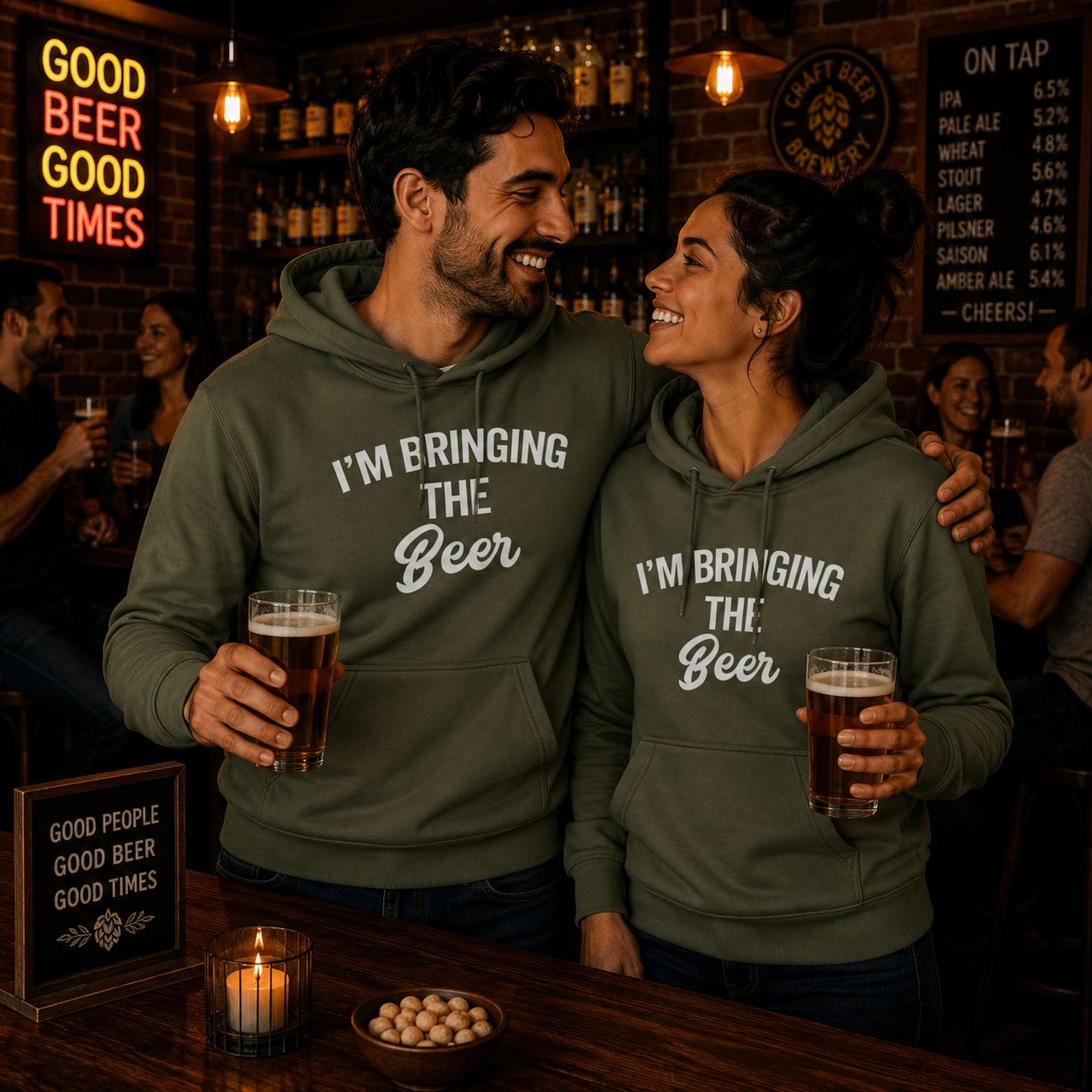 I’m Bringing The Beer Hoodie – Funny Bier Hoodie voor Bierliefhebbers