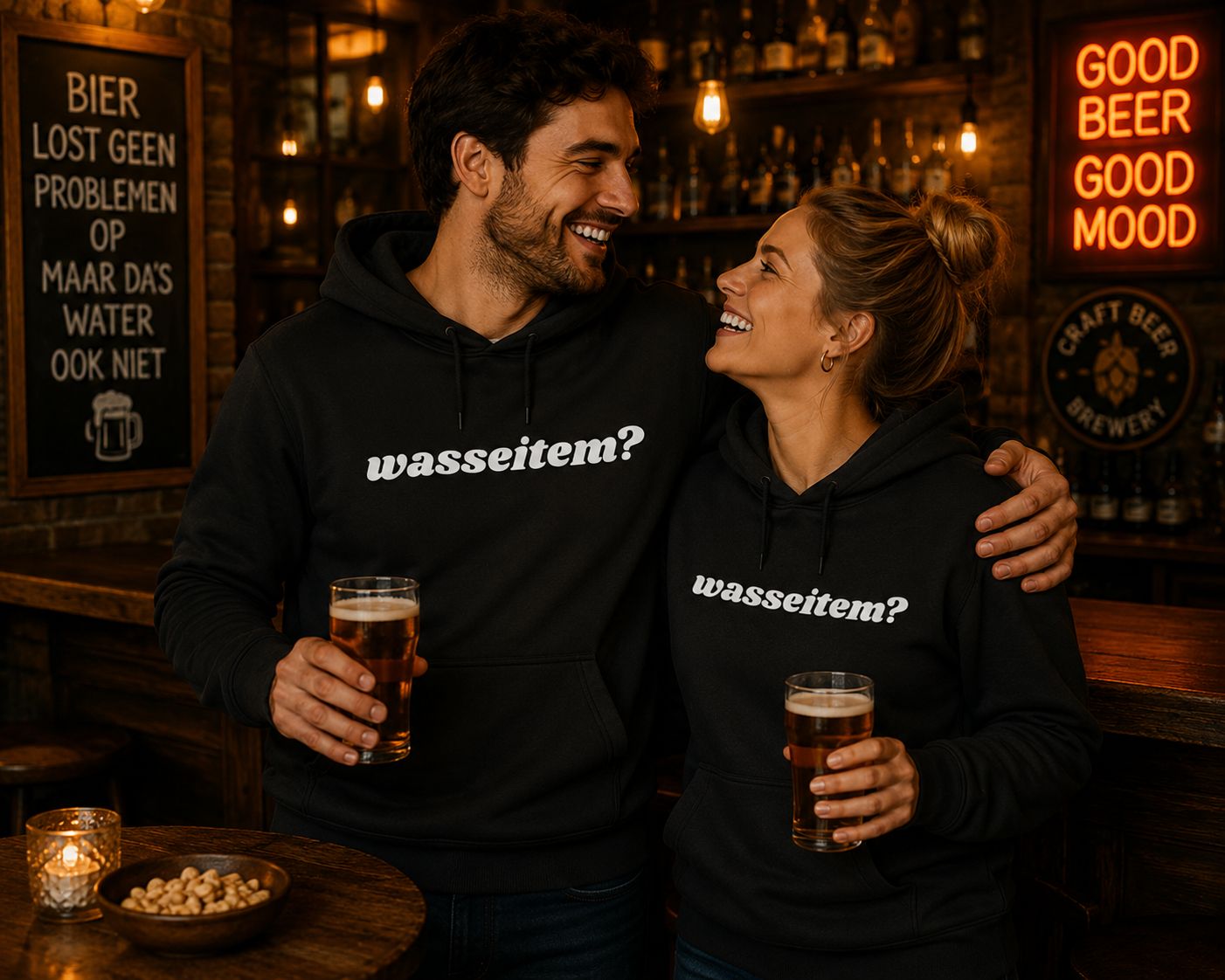 Wasseitem? Hoodie – Grappige Vlaamse Hoodie met Dialect Tekst