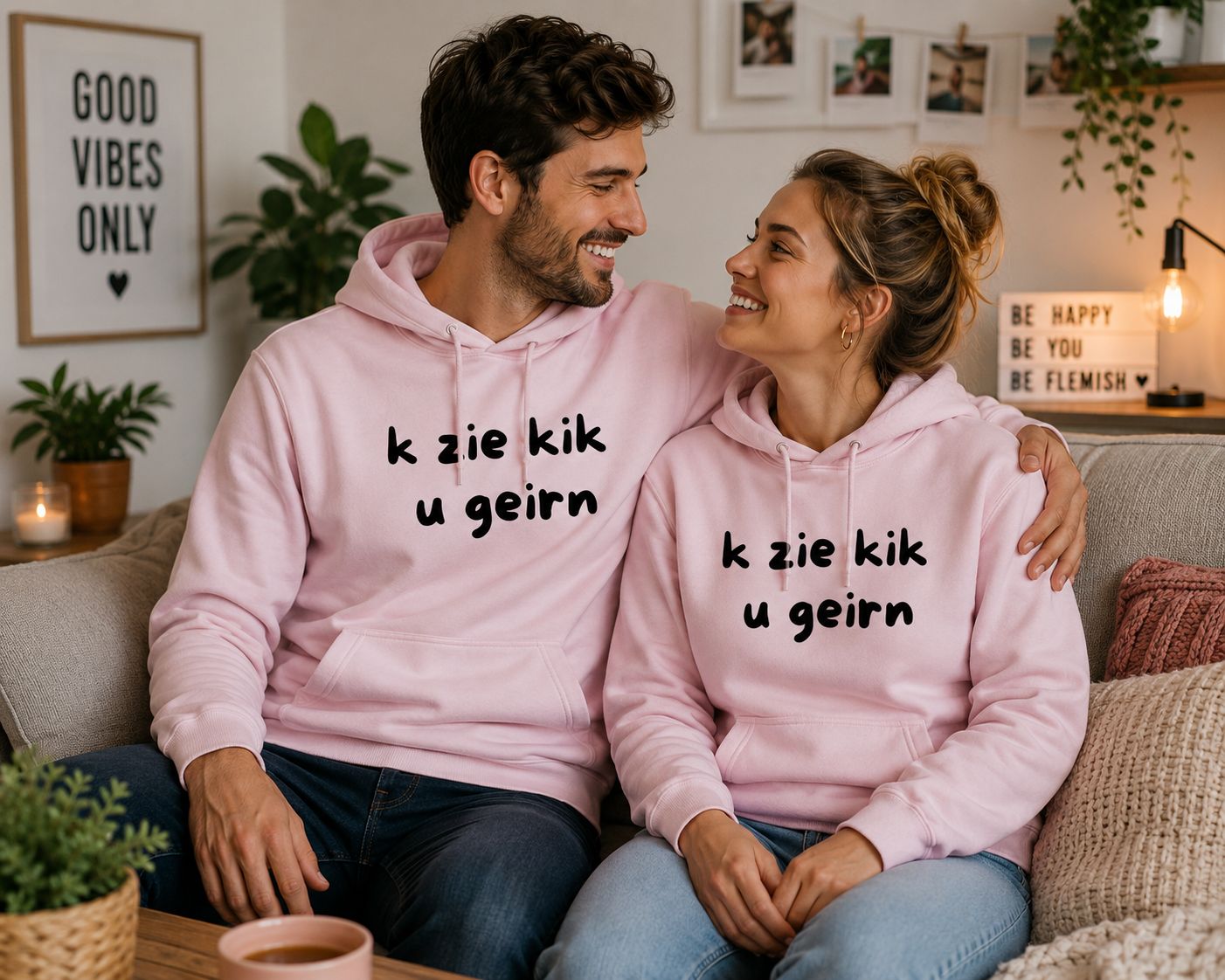 K Zie Kik U Geirn Hoodie – Grappige Vlaamse Hoodie met Dialect Tekst