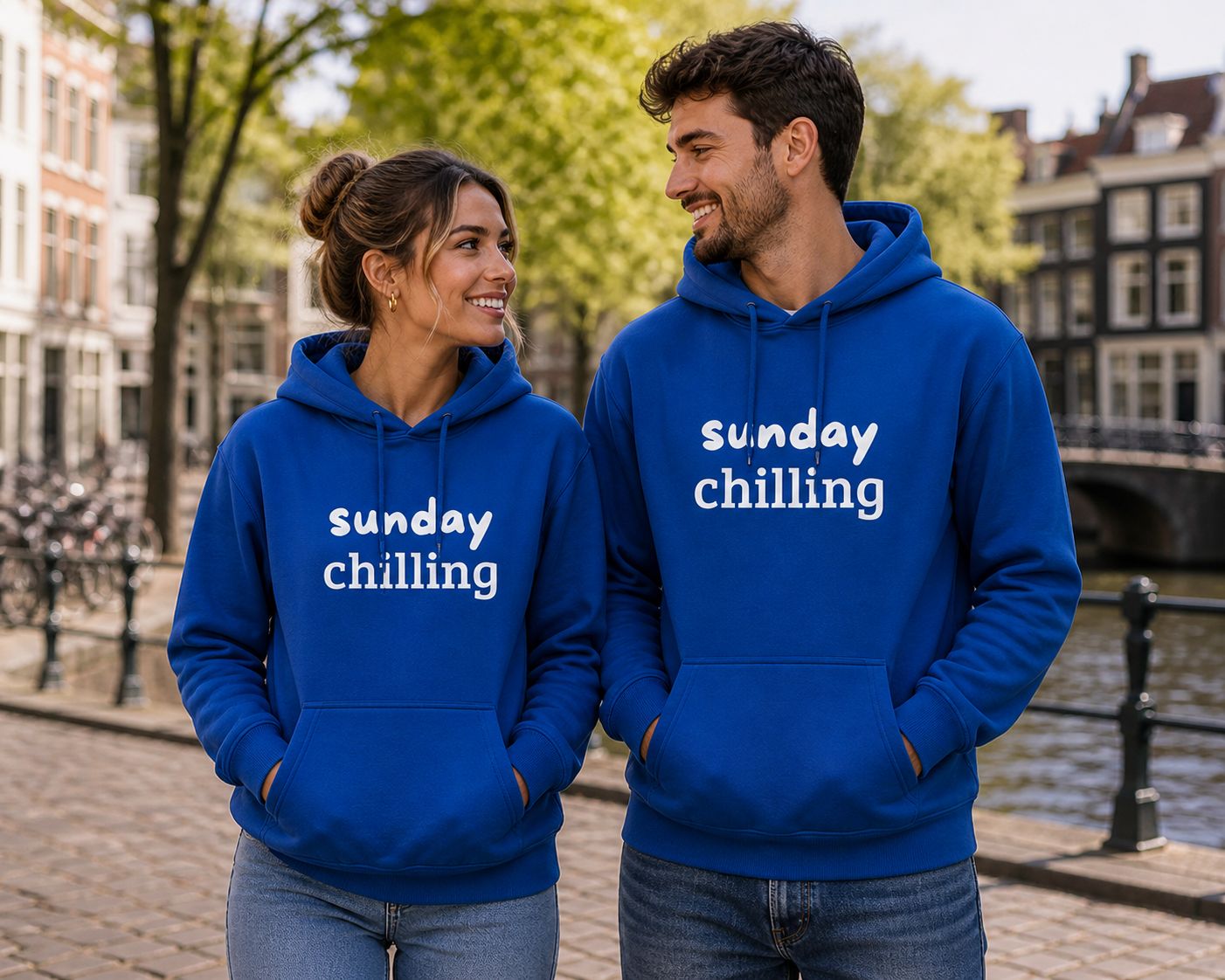 Funny Hoodie “Sunday Chilling” – Comfortabele Hoodie voor Relaxte Zondagen &amp; Cozy Weekend Vibes